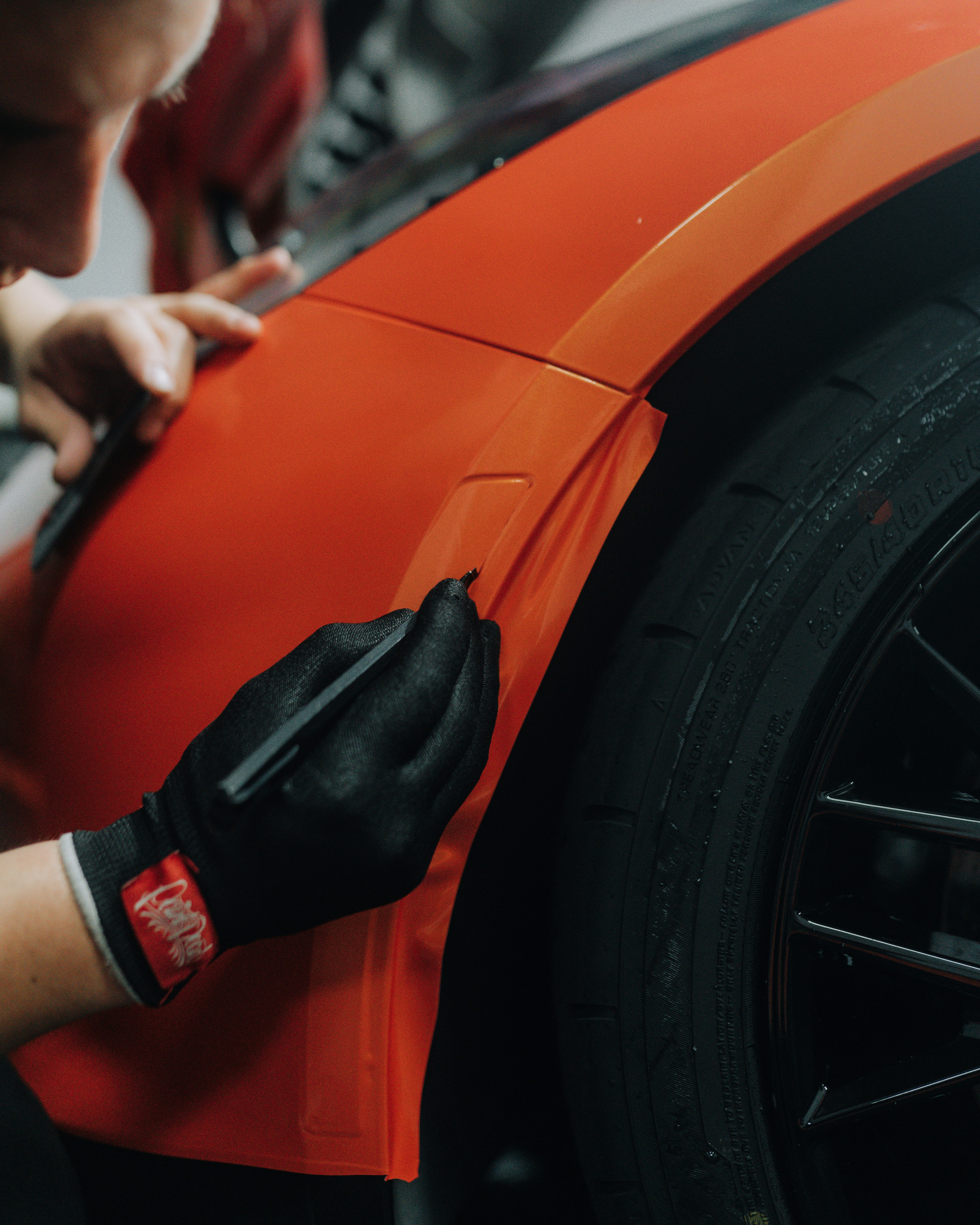 Foto van Car Wrapping